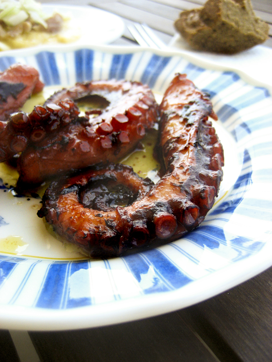 octopus meze