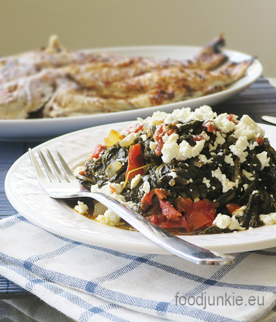 cooked-greens-with-tomato-and-feta